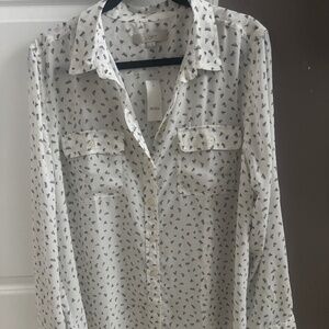 LOFT Button Up Tshirt- Brand New With Tag